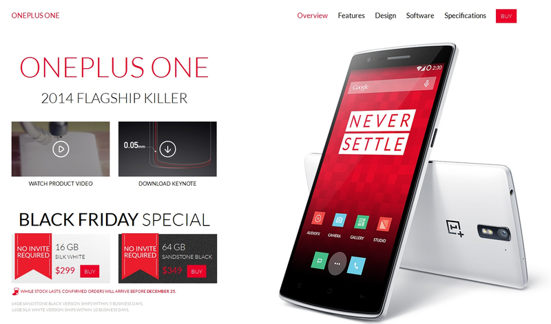 Illustration for article titled Friendly Notice: OnePlus One Sale! No invite required!